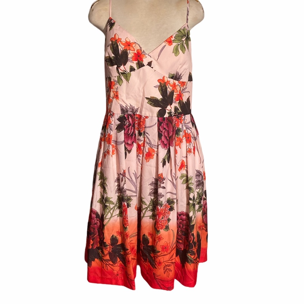 Boston Proper Floral Dress  Size 16